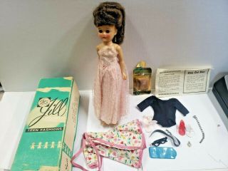 1950’s Vintage Vogue Jill Doll With Box With Clothes