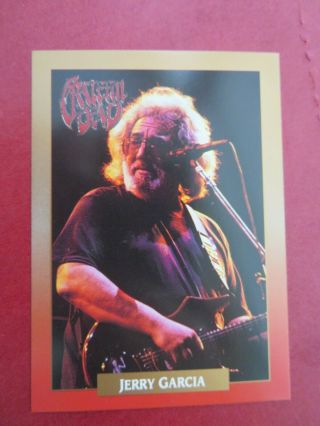 Grateful Dead Jerry Garcia Sports Card 1991 Gd Rockcards Legacy Series Brockum