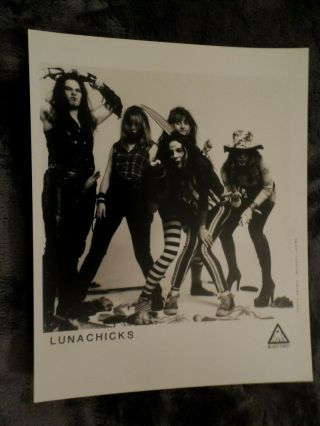 Lunachicks Promotional 8x10 Press Photo Blast First Records