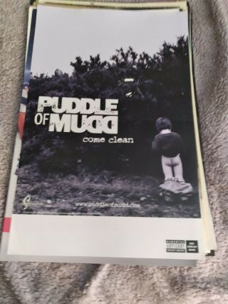 Puddle Of Mudd Vintage Promo Poster