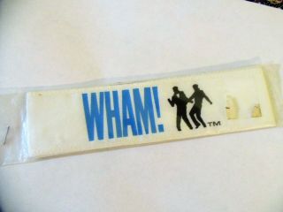 Vintage Wham Concert Headband 1984 Cubeblue