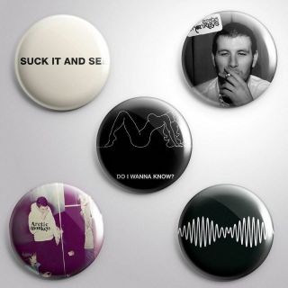 5 Arctic Monkeys - Pinbacks Badge Button 25mm 1 .