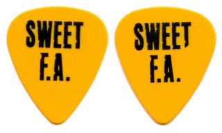 Sweet F.  A.  Guitar Pick : 1992 Temptation Tour Hair Metal