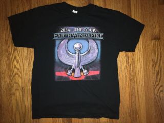 Earth Wind & Fire 2054 The Tour T Shirt Large Gildan