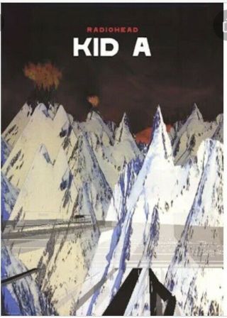 Radiohead Kid A Promo Poster