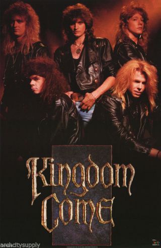 Poster: Music : Kingdom Come - Group Pose 1988 - 3179 Lw12 E