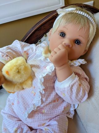 Lee Middleton Doll Treasured Child By Reva Shick With Bracelet Kit & Box 18 "