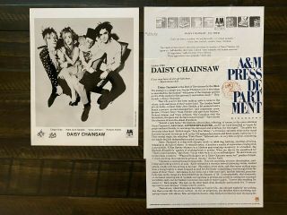 Daisy Chainsaw Press Kit Hrpk092