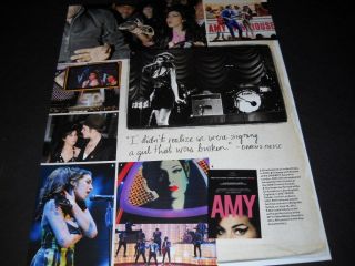 Amy Winehouse Collage Style Promo Poster Ad From 2015