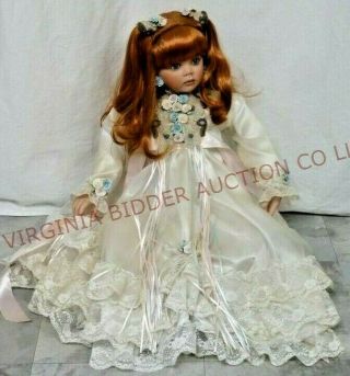 2002 Porcelain Doll Angelique " Her Little Highness " By Donna Rubert/rustie