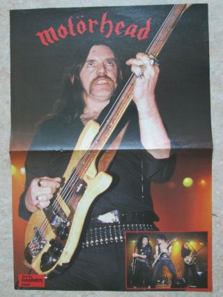 Poster Lemmy Motorhead David Lee Roth Pin Up