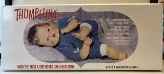 Vintage Christmas 18 " Thumbelina (mattel) Doll - Ashton Drake