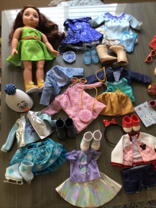 Disney Ily 4ever Doll And Outfits,  Minnie Ariel Elsa