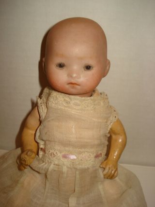 8” Antique German Doll Armand Marseille Composition Jointed Body Sleep Eyes 1924