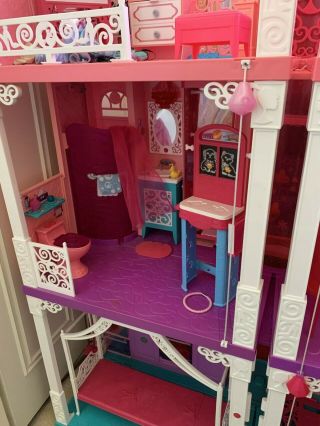 Mattel Barbie Dream House 3 - story,  elevators,  Sounds & Music,  and accessories 2