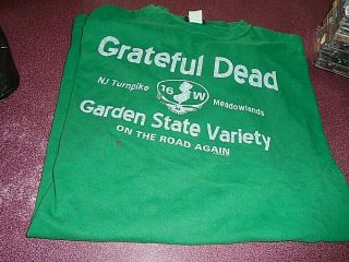 Grateful Dead T Shirt Nj Turnpike Meadowlands Garden State Variety Xx Large