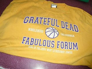 Grateful Dead T Shirt Fabulous Forum Minglewood California Xxl Large