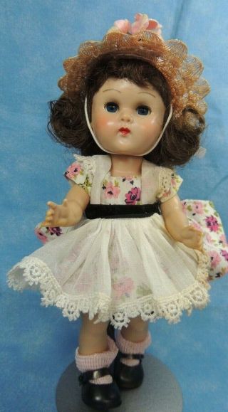 Vogue Adorable 1955 - 56 Hp - Ml - Slw,  8 " Ginny Doll - All Clothing