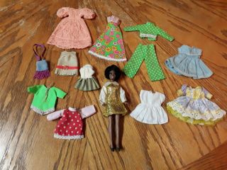 Vintage Topper Dawn Doll Dale And Clothes (hong Kong)