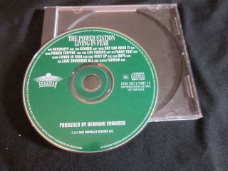 The Power Station ‘living In Fear’ 1997 Promo Cd