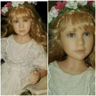 Ashton Drake Limited Edition Doll Julie Fischer 17 " Wings Of Promise Plz Read