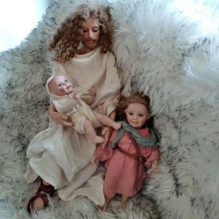 Ashton Drake Jesus Doll Let The Little Children Come To Me By Titus Tomescu 1994