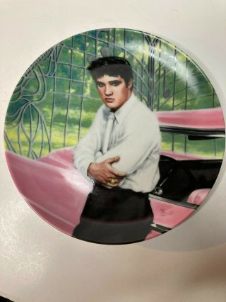 Elvis Delphi Plate/ Elvis At The Gates Of Graceland,  Number 8341c/ 1988