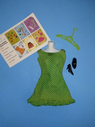 Vintage Barbie Pak Sun Shiner Dress | Green Variation