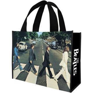 The Beatles Abbey Road Album Cover Tote Bag,  Reusable Grocery Bags With Handles