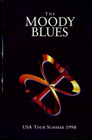 The Moody Blues Usa Tour Summer Program 1998