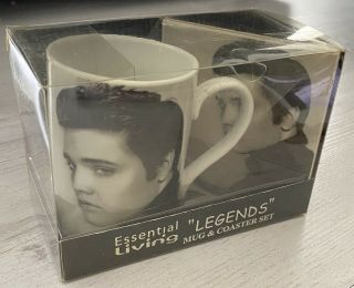 Elvis Presley Mug And Coaster Set - ‘legends’ - Ackerman Group