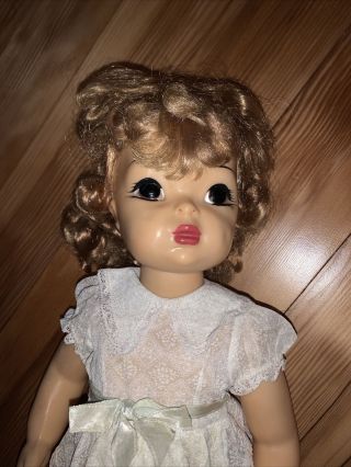 Vintage Terri Lee In Tagged Dress Perfect Pale Green Frock