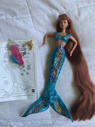 Jewel Hair Mermaid 1995 Midge Doll