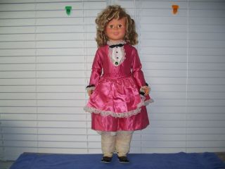 1984 Shirley Temple Doll Little Colonel 34 " Play Pal - Dolls Dreams & Love