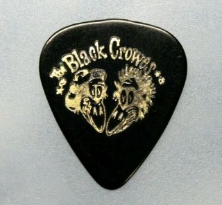 Black Crowes // 1990 Shake Your Money Maker Tour Guitar Pick Black/gold Foil