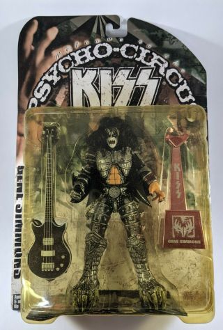 1998 Kiss Gene Simmons Psycho Circus Tour Edition Action Figure Mcfarlane Nip