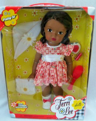 Terri Lee Patty Jo 2004 African American Black 15 " Doll & Accessories Nrfb