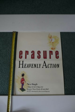 Erasure - Promo Poster - Heavenly Action