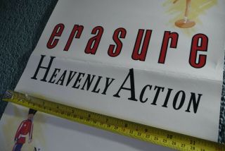 Erasure - promo poster - Heavenly Action 3