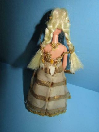 VINTAGE TOPPER DAWN DOLL FRIEND DINAH IN PRETTY OUTFIT A10 1971 3