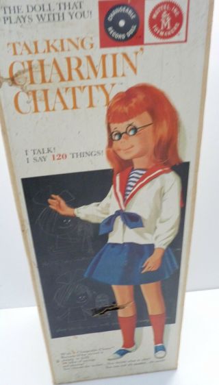 Vintage Charmin Chatty And 2 Records Talks 25 Inches