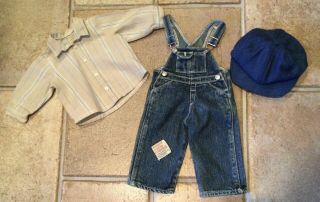 Retired American Girl Doll Kit’s Overalls Hobo Outfit