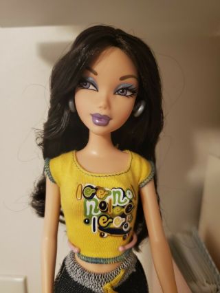 My scene teen tees nolee - mattel barbie doll 2000s w/ pet and accessories 3