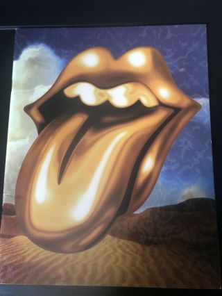 The Rolling Stones 1997 - 1998 Bridges To Babylon Concert Tour Book