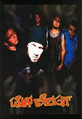 Music Poster Limp Bizkit Fred Durst Sam Rivers Group 1999 Collage Pyramid 24x34 "