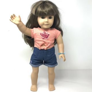 American Girl Pleasant Company Samantha Doll With Outfit Artist Mark On Neck