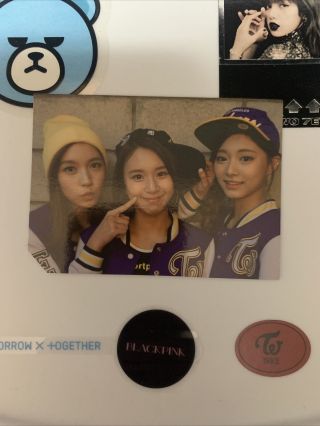 Twice Page Two Cheer Up Mina Chaeyoung Tzuyu Unit Official Photocard