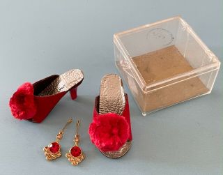 Vintage Doll Clothes: Mib Shoes,  Jewelry Madame Alexander Cissy Miss Revlon Toni