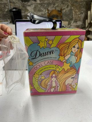 Vintage 1970 Dawn And Her Friends Doll Case The Most Doll In The World