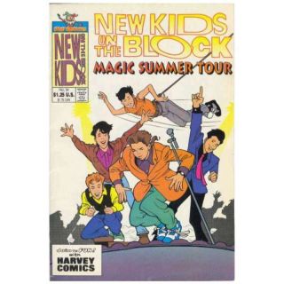 Kids On The Block: Magic Summer Tour 1 In Nm,  Cond.  Harvey Comics [ Bn]